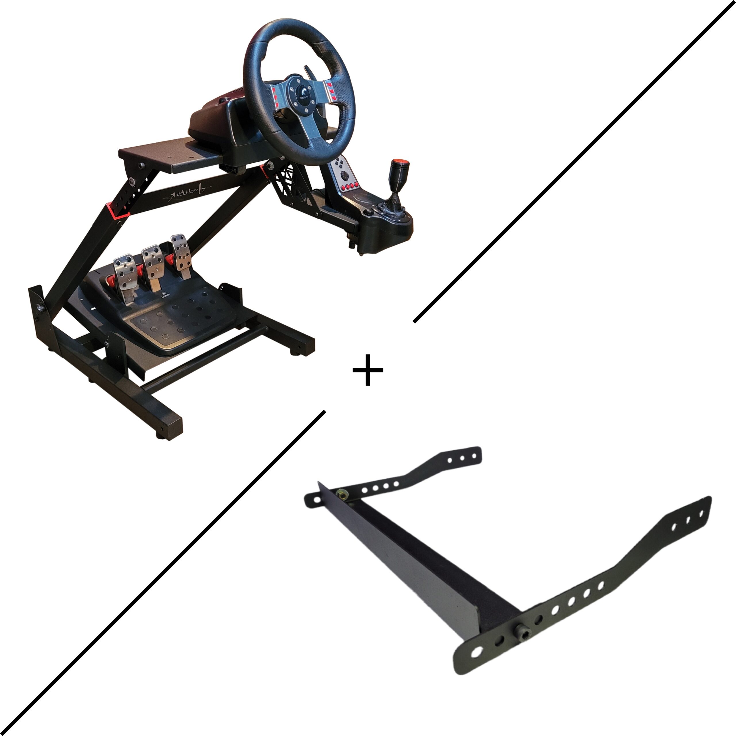 Soporte Racer X + Adaptador para Silla Gamer